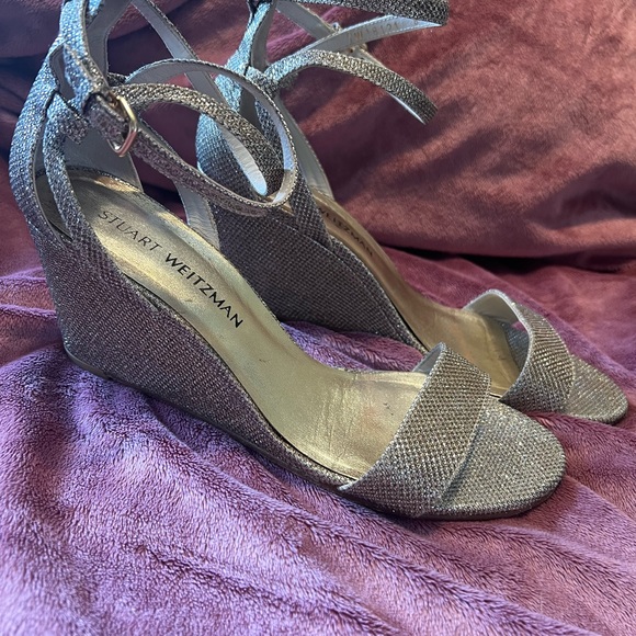 STUART WEITZMAN
Animal Print Glitter Accents Gladiator Sandals - Picture 2 of 6